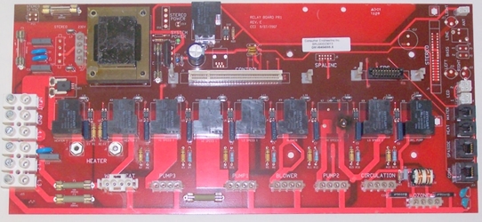 454005-D, VITA SPA ICS RELAY CIRCUIT BOARD, 0454005-D, 30454005-D, 2008 BOARD D RELAY 